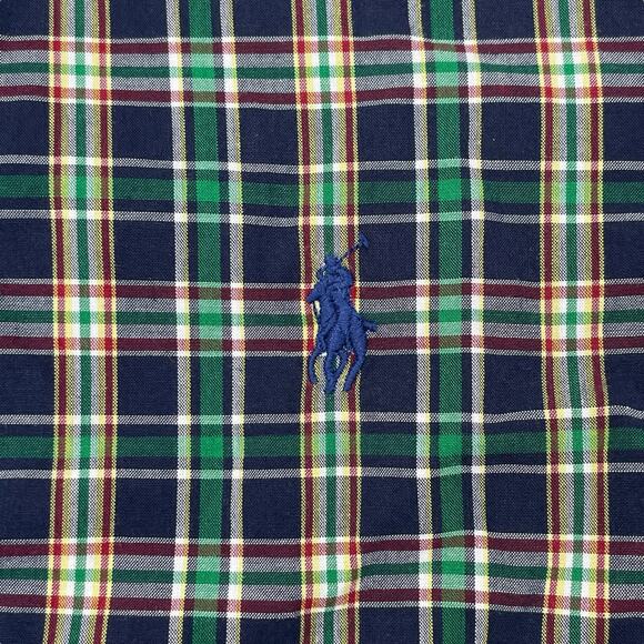 Ralph Lauren Boys Small 8 Long Sleeve Button Up Plaid Shirt - Picture 4 of 5